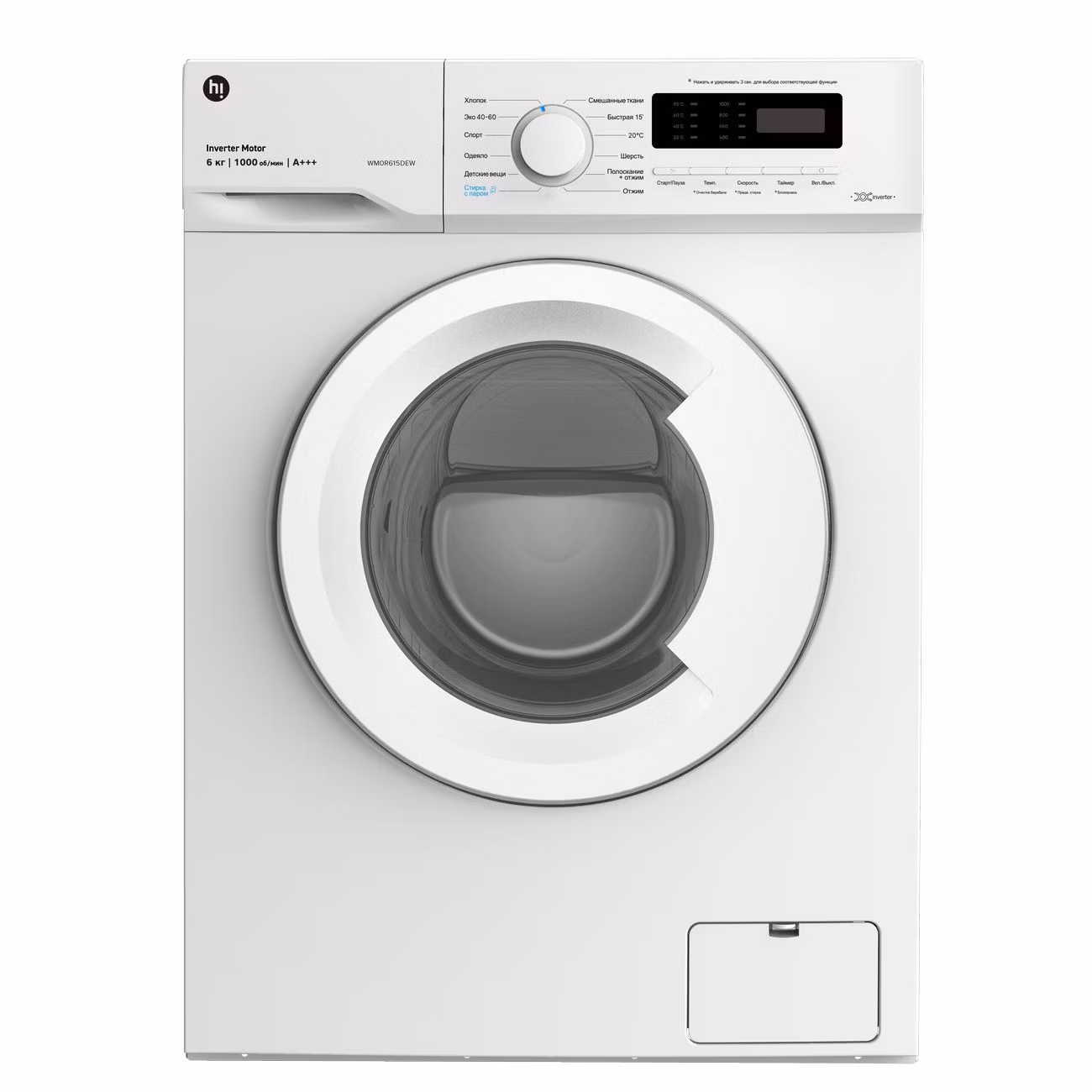 Стиральная машина узкая Hi WM0R615DEW