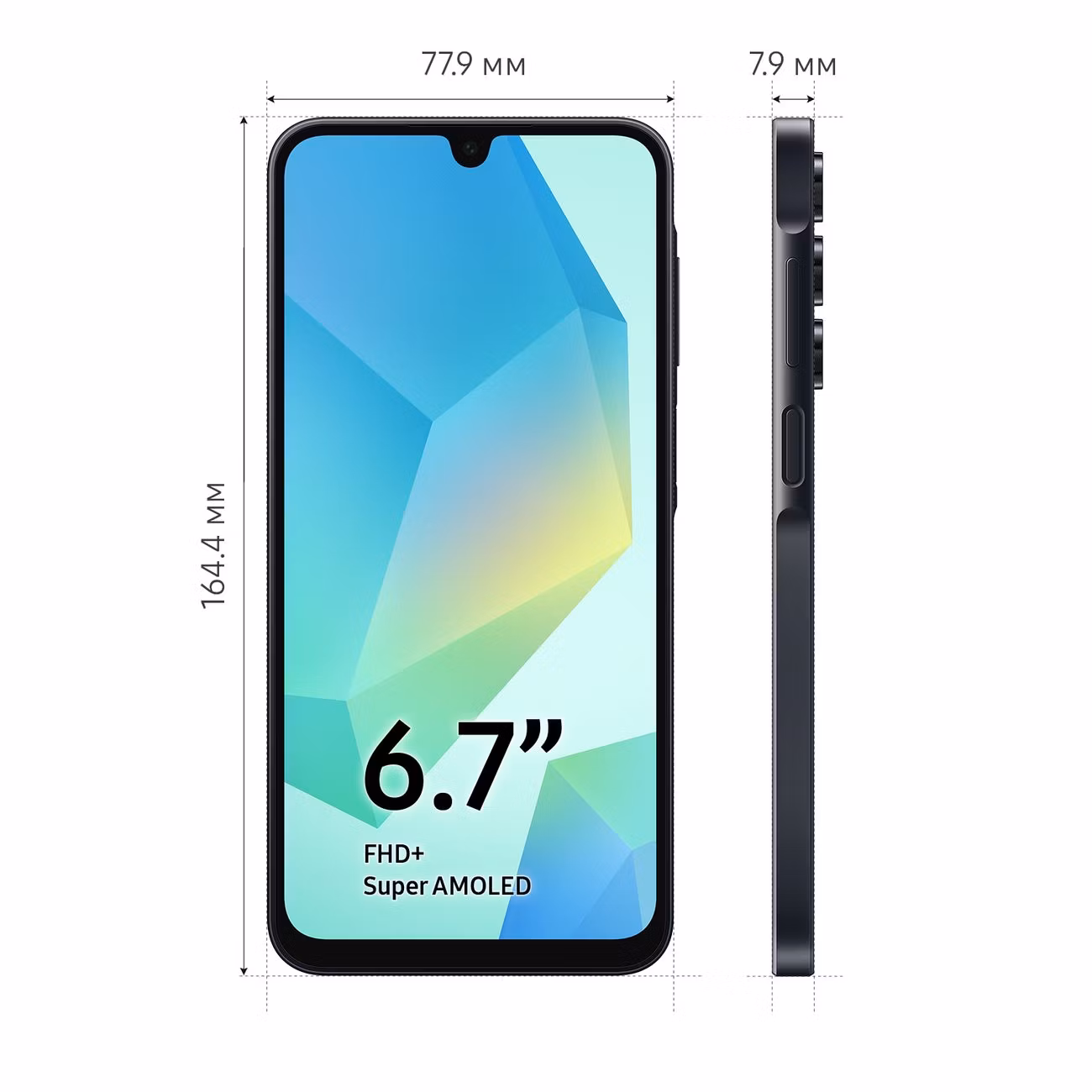 Смартфон Samsung Galaxy A16 8/256GB, черный