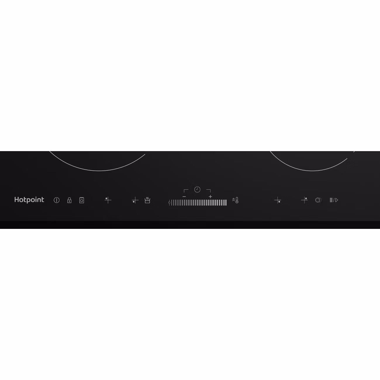 Встраиваемая электрическая панель Hotpoint HR 6T2 B S черная