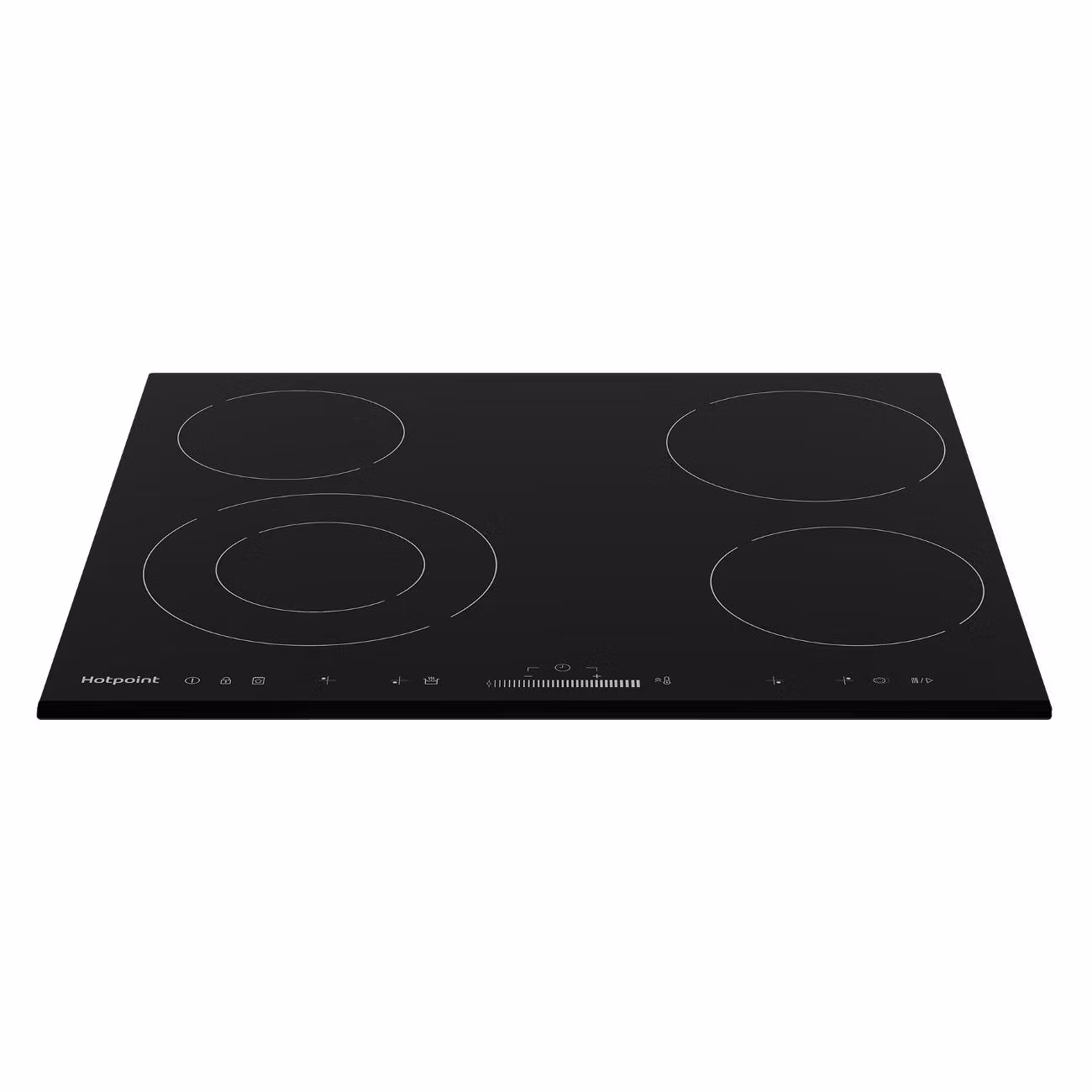 Встраиваемая электрическая панель Hotpoint HR 6T2 B S черная