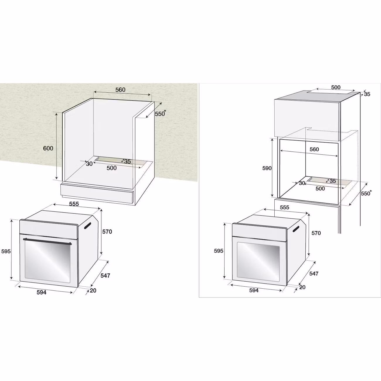 Электрический духовой шкаф Hotpoint FE8 821 H BL